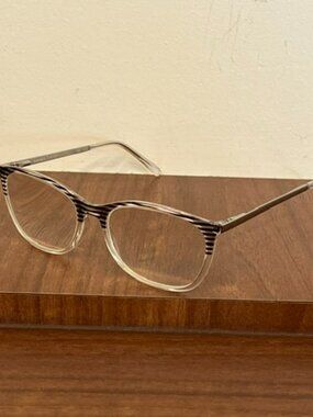 Elements Europa EL-410 C3 Clear Frame Eyeglasses Full Rim 53-16-135